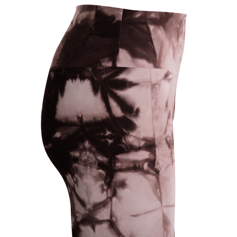 Γυναικείο Αθλητικό Σετ Tie Dye - Καφέ - LH52180576
