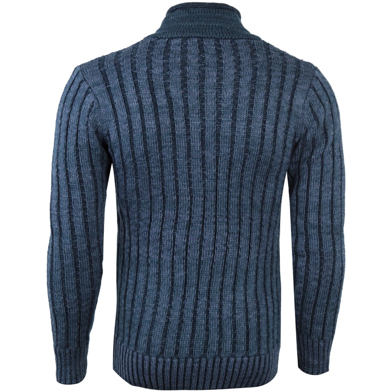 Ανδρική Πλεκτή Μπλούζα Indigo - LH51180170