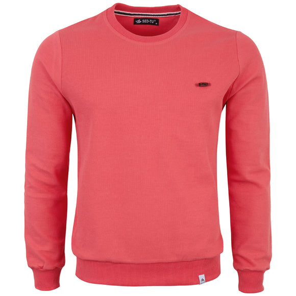 Ανδρική Μπλούζα Sweatshirt Κοραλί - LH51180219