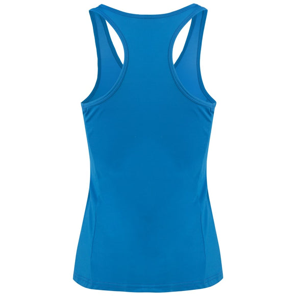 Γυναικεία Αθλητικη Αμάνικη Μπλούζα Μπλε - LH52180322