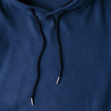 Ανδρικό φούτερ με κουκούλα Σκούρο Μπλε - LH51180225
