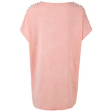 Γυναικεία Μπλούζα T-shirt - Σομόν - LH52180111
