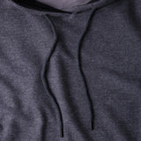 Ανδρικό φούτερ με κουκούλα Σκούρο Γκρι - LH51180225