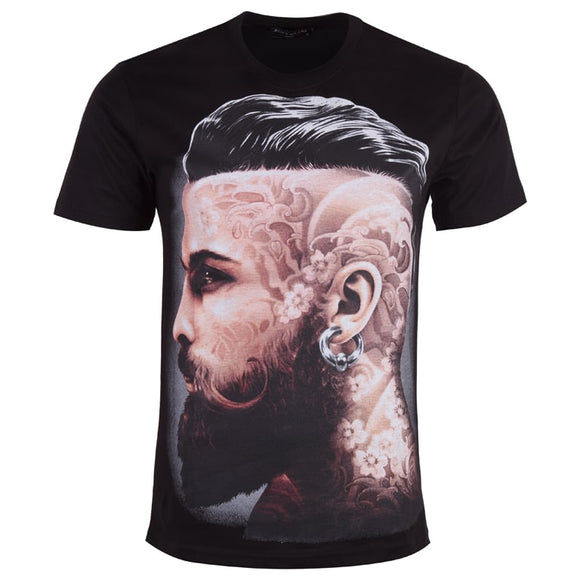 Ανδρική Μπλούζα T-Shirt Μαύρο - LH51180202