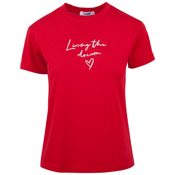 Γυναικεία Μπλούζα T-shirt Κόκκινο - LH52180432