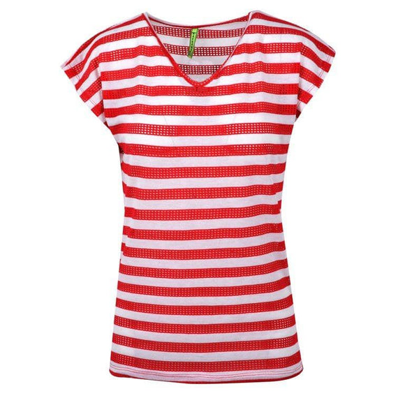 Γυναικεία Μπλούζα T-shirt - Κόκκινο - LH52170523