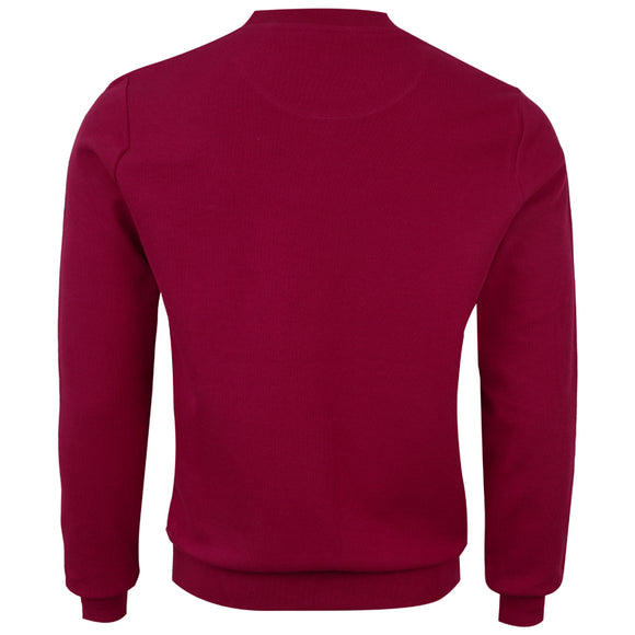 Ανδρική Μπλούζα Sweatshirt Μπορντό - LH51180219