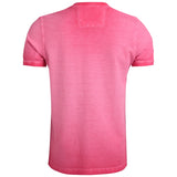 Ανδρική Μπλούζα με V και κουμπάκια Ροζ - LH51180144