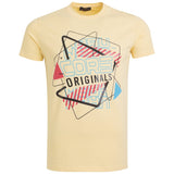 Ανδρική Μπλούζα T-Shirt Κίτρινο - LH51180138