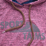 Γυναικεία Αθλητικη Μπλούζα με Κουκούλα Κεραμιδί - LH52180436