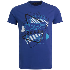Ανδρική Μπλούζα T-Shirt Μπλε - LH51180138