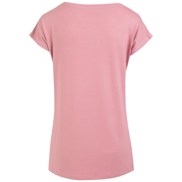Γυναικεία Μπλούζα T-shirt Σκούρο Σομόν - LH52180318