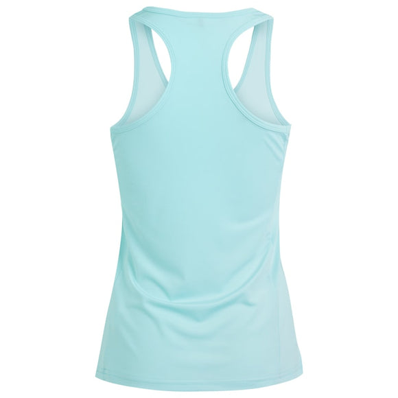 Γυναικεία Αθλητική Αμάνικη Μπλούζα Θαλασσί - LH52180322