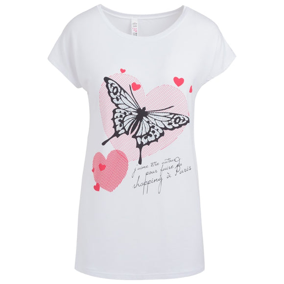 Γυναικεία Μπλούζα T-shirt Λευκό - LH52180317