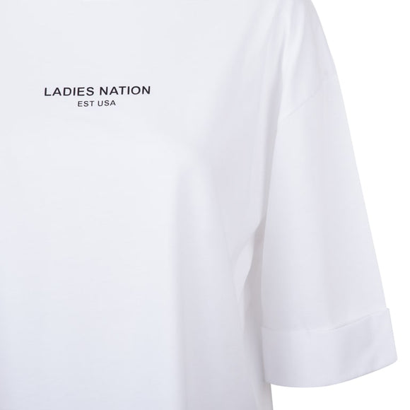 Γυναικεία Μπλούζα T-shirt (oversized) Λευκό - LH52180427