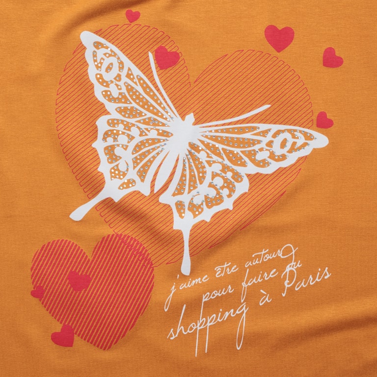 Γυναικεία Μπλούζα T-shirt Μουσταρδί - LH52180317