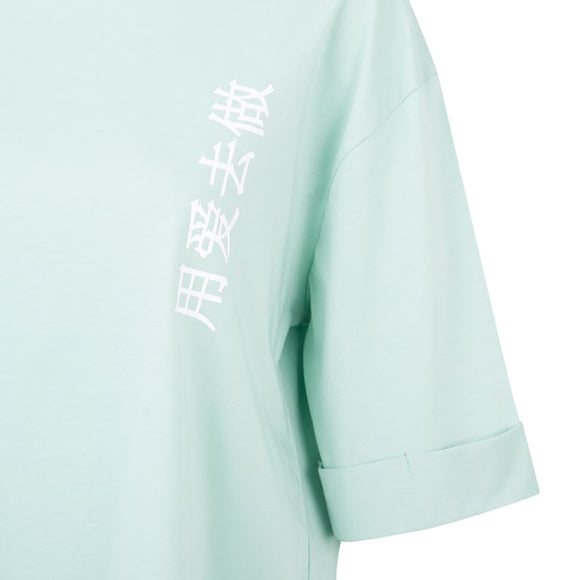 Γυναικεία Μπλούζα T-shirt (oversized) Βεραμάν - LH52180429