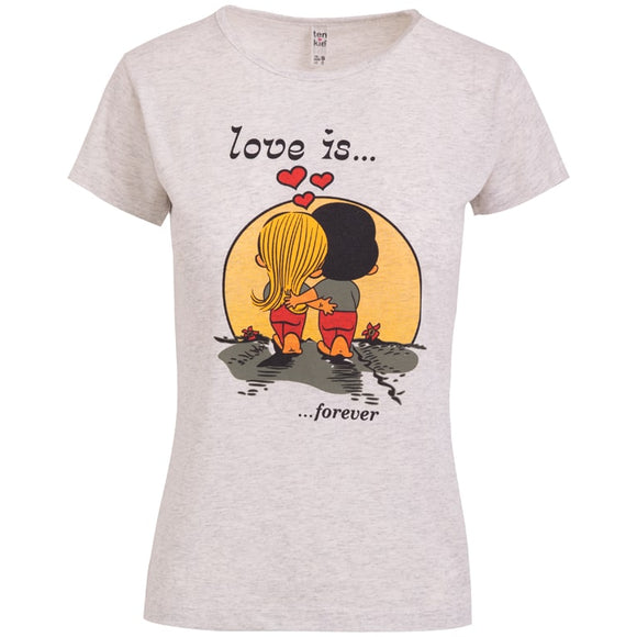 Γυναικεία Μπλούζα T-shirt Εκρού - LH52180277