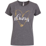 Γυναικεία Μπλούζα T-shirt Ανθρακί - LH52180275