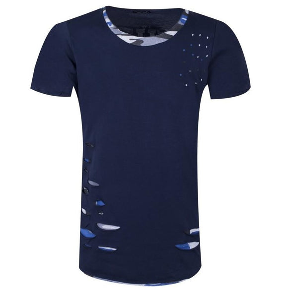 Ανδρική Μπλούζα T-Shirt - Navy - LH51170015