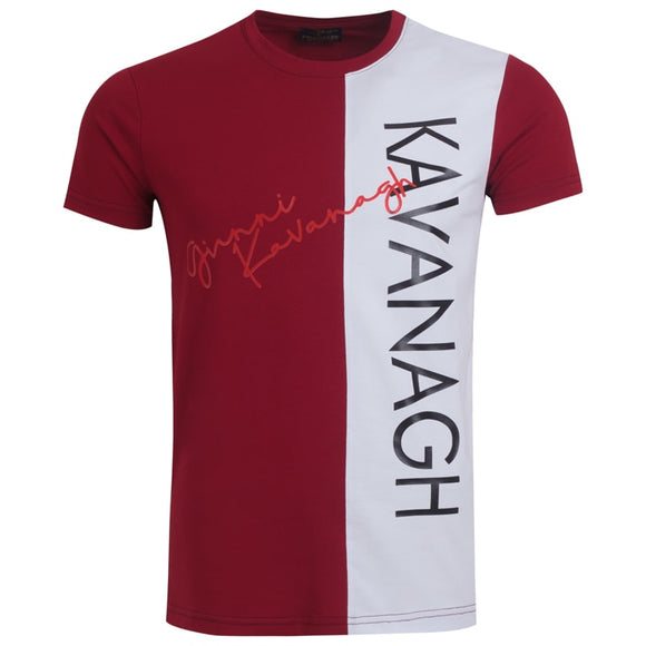 Ανδρική Μπλούζα T-Shirt Μπορντό - LH51180143