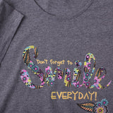 Γυναικεία Μπλούζα T-shirt Ανθρακί - LH52180493