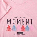 Γυναικεία Μπλούζα T-shirt Σομόν - LH52180487