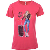 Γυναικεία Μπλούζα T-shirt Ροζ - LH52180491