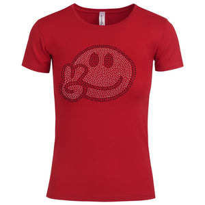 Γυναικεία Μπλούζα T-shirt Κόκκινο - LH52180324