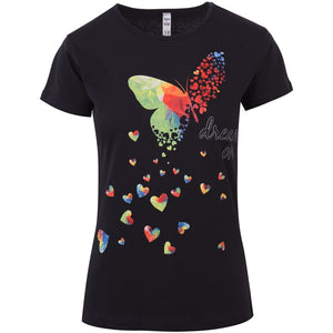 Γυναικεία Μπλούζα T-shirt Μαύρο - LH52180498
