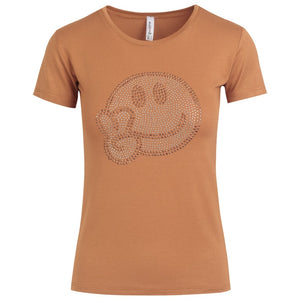 Γυναικεία Μπλούζα T-shirt Tan - LH52180324