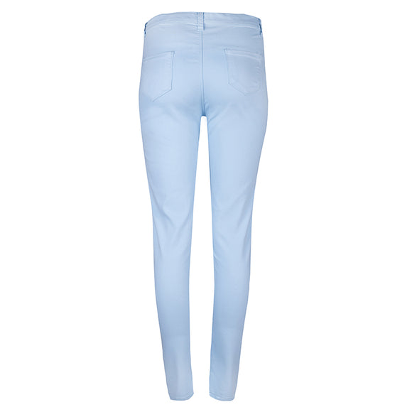 Γυναικείο παντελόνι τζίν skinny - Θαλασσί - LH52170497