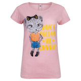 Γυναικεία Μπλούζα T-shirt - Σομόν - LH52180058