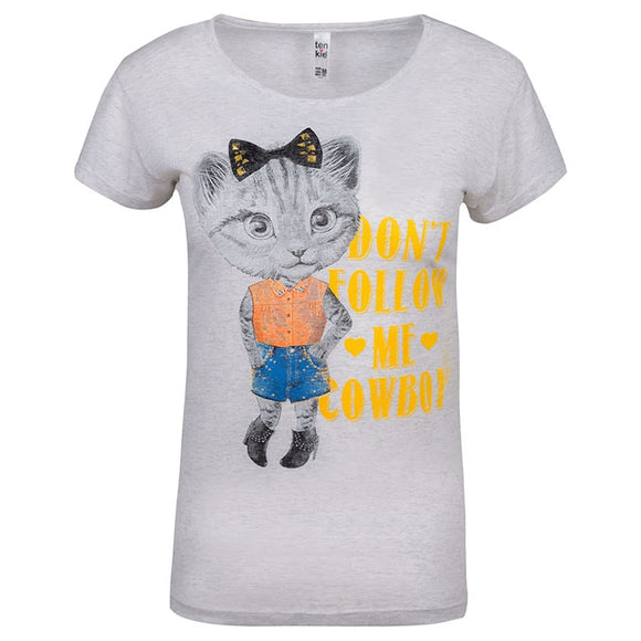 Γυναικεία Μπλούζα T-shirt - Εκρού - LH52180058