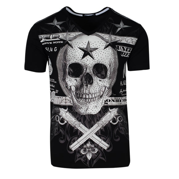 Ανδρική Μπλούζα T-Shirt - Μαύρο - LH51180020