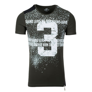 Ανδρική Μπλούζα T-Shirt - Χακί - LH51170009