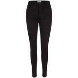 Γυναικείο παντελόνι τζίν skinny - Μαύρο - LH52180166